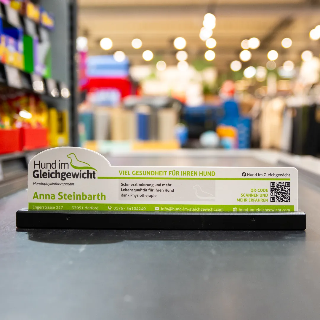 Warentrenner Hunde im Gleichgewicht